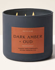Dark Amber & Oud - 3-Wick Candle