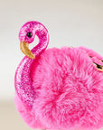 Flamingo Pom - Hand Sanitizer Holder