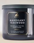 Mahogany Teakwood - 3-Wick Candle