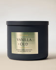 Vanilla & Oud - 3-Wick Candle